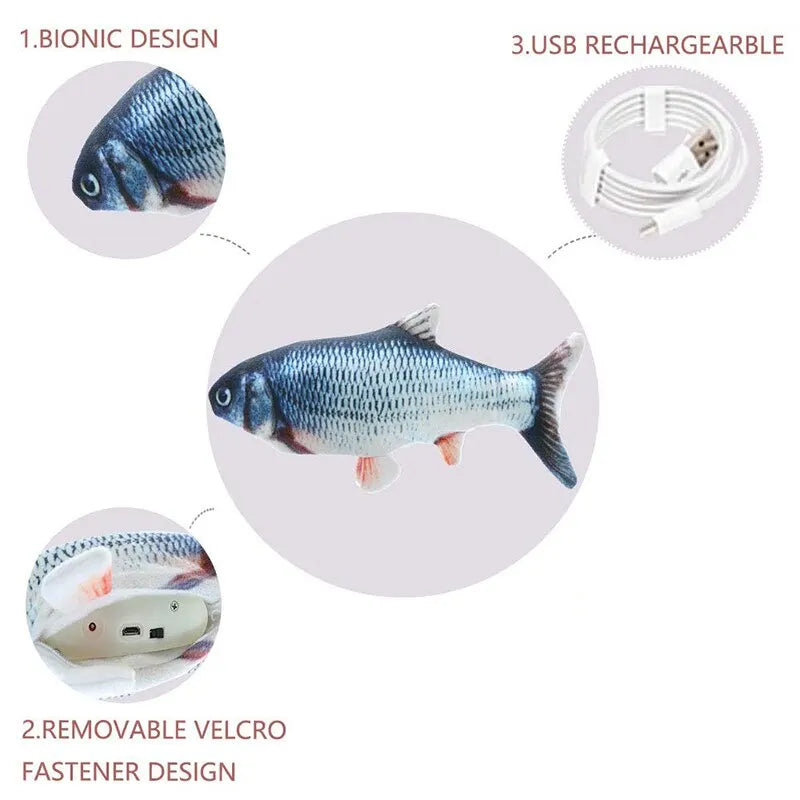 Floppy Fish Fun Pet Toy