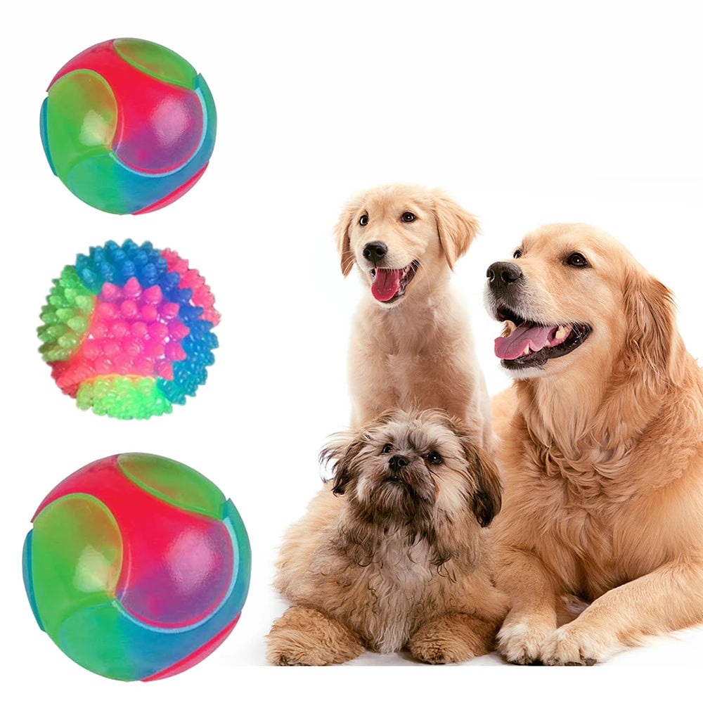 Glow Bounce Fun Ball for Dogs