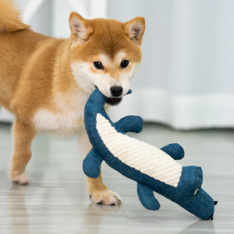 Chompy Fun Alligator Toy - Plush & Squeaky Dog Toy