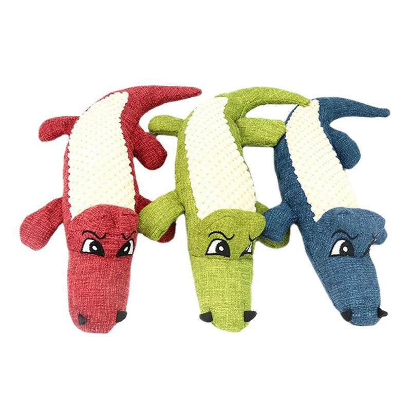Chompy Fun Alligator Toy - Plush & Squeaky Dog Toy