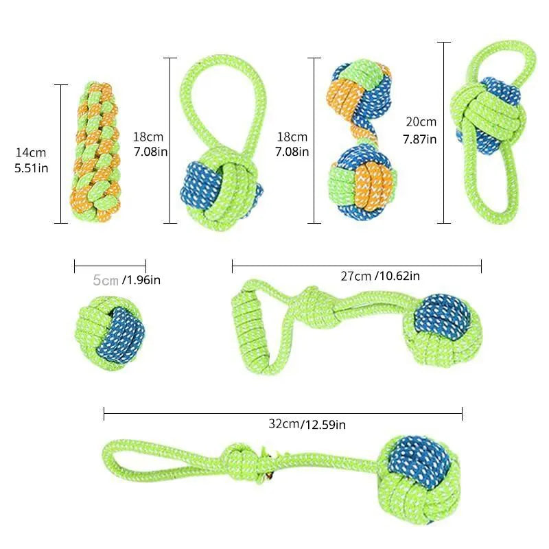 Pawsome Chew & Play Rope Set