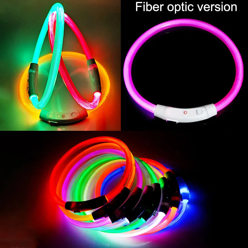 GlowSafe LED Pet Collar