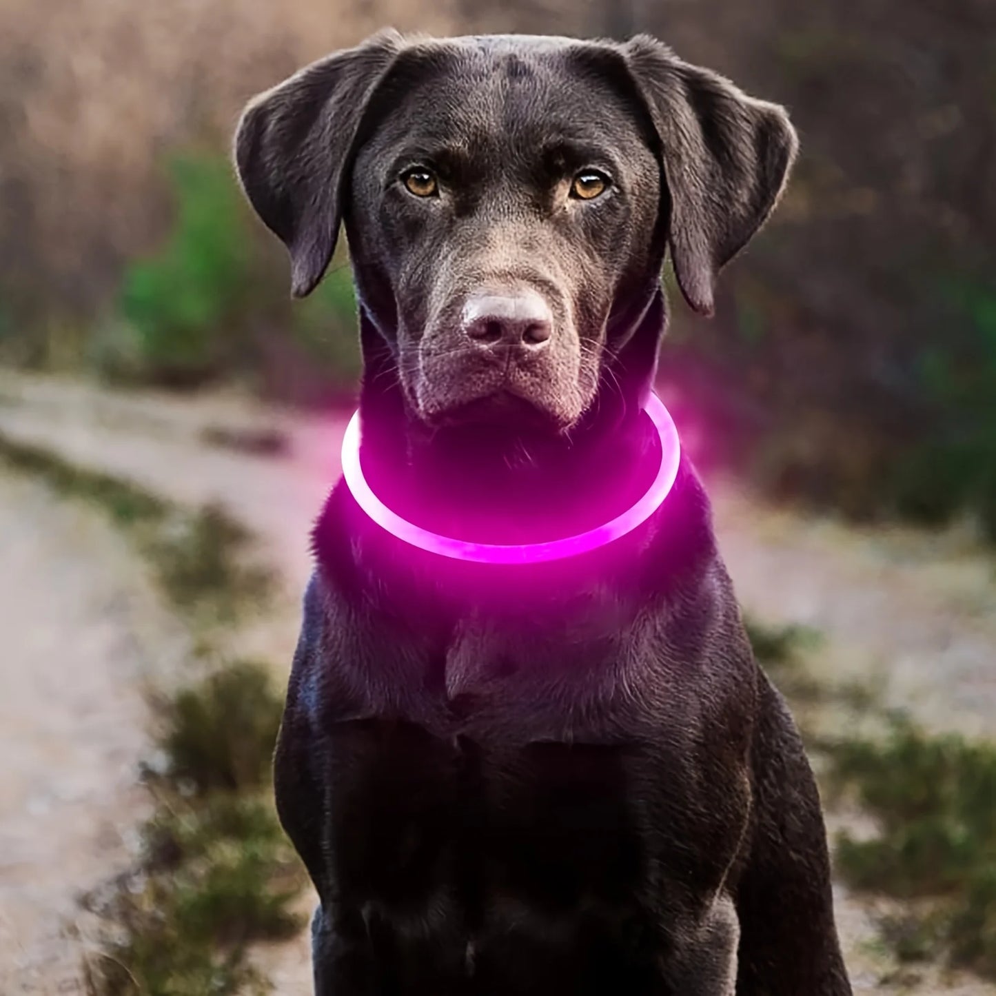 GlowSafe LED Dog Collar