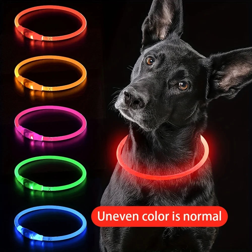 GlowSafe LED Dog Collar